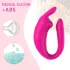 Aixiasia Hera - vibrador duplo recarregável com controle remoto (rosa)