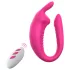 Aixiasia Hera - vibrador duplo recarregável com controle remoto (rosa)