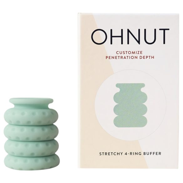 Ohnut - Conjunto de Anéis Reguladores de Penetração - 4 Peças (Verde)