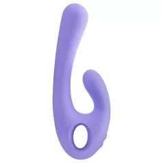   Nomi Tang - vibrador rabbit recarregável com estimulador de clitóris - lilás