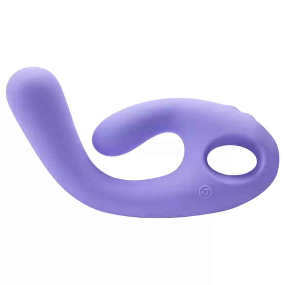 Nomi Tang - vibrador rabbit recarregável com estimulador de clitóris - lilás