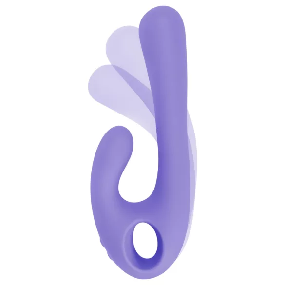 Nomi Tang - vibrador rabbit recarregável com estimulador de clitóris - lilás