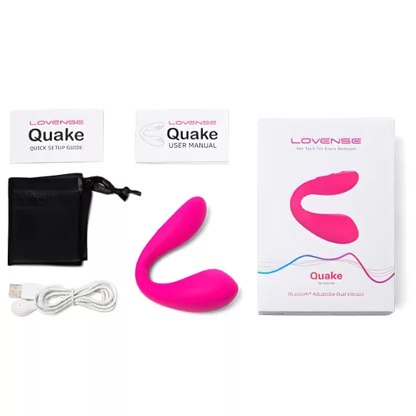 Lovense Dolce - Vibrador de casal controlado por app (rosa)