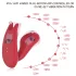 Magic Motion Umi - Vibrador inserível controlado por app (vermelho)