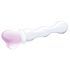 Dildo de Vidro Transparente com Coração