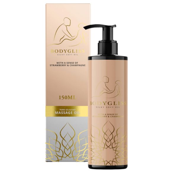 Bodygliss - Óleo de Massagem e Lubrificante - Morango (150ml)