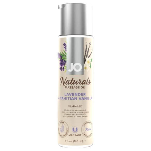 Óleo Massagem JO - Lavanda e Baunilha (120ml)