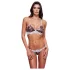 Baci - conjunto de sutiã e calcinha - renda floral