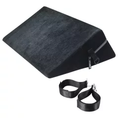 Whipsmart - almofada sexual triangular - espuma preta