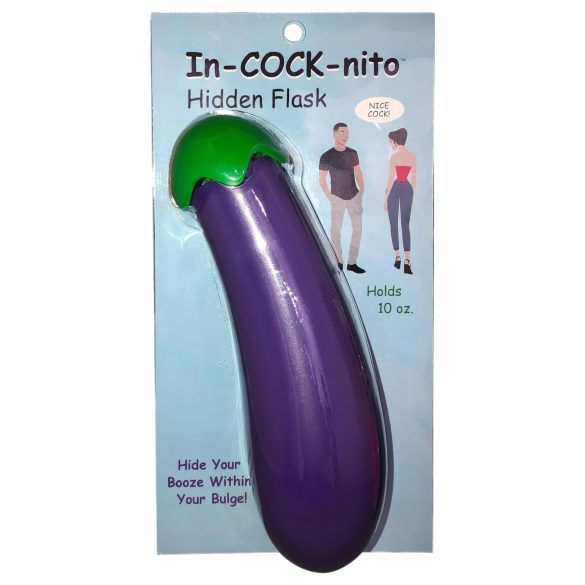 In-cock-nito - garrafa de berinjela (roxa)