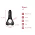 Magic Motion Rise - anel peniano vibratório recarregável inteligente - preto