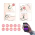 Magic Motion Rise - Anel peniano vibratório controlado por aplicativo, para homens (verde)