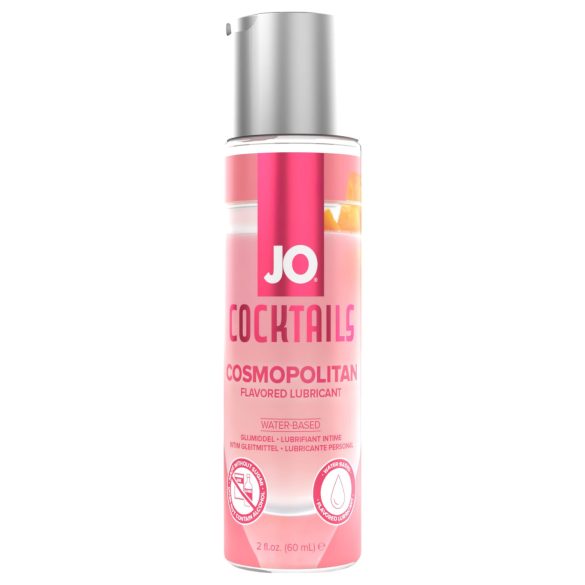 System JO Cocktails - Lubrificante Base Água - Cosmopolitan (60ml)