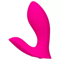   Lovense Flexer - vibrador 2 em 1 para calcinha, portátil e controlado por app (rosa)