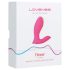 LOVENSE Flexer Panty - Vibrador 2 em 1 recarregável (rosa)