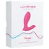 LOVENSE Flexer Panty - vibrador 2 em 1 recarregável (rosa)
