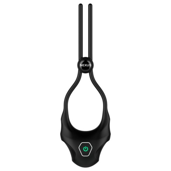Nexus Forge - Anel Peniano Vibratório Ajustável (preto)