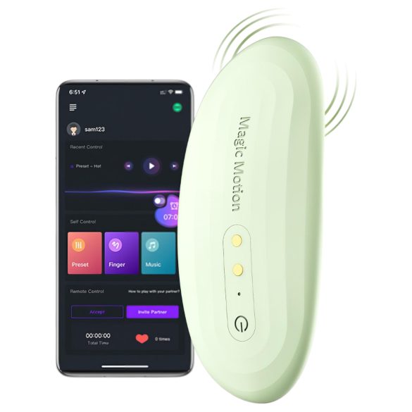 Magic Motion Nyx - vibrador inteligente calcinha (verde)
