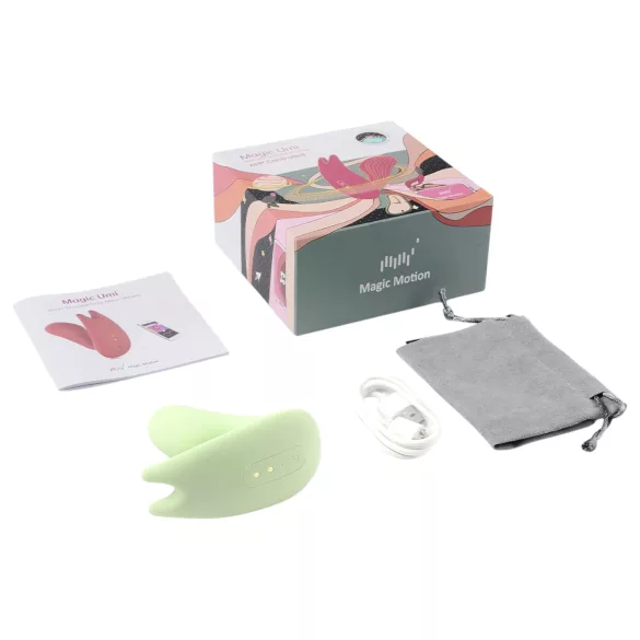 Magic Motion Umi - Vibrador 2 em 1 controlado por app (verde)