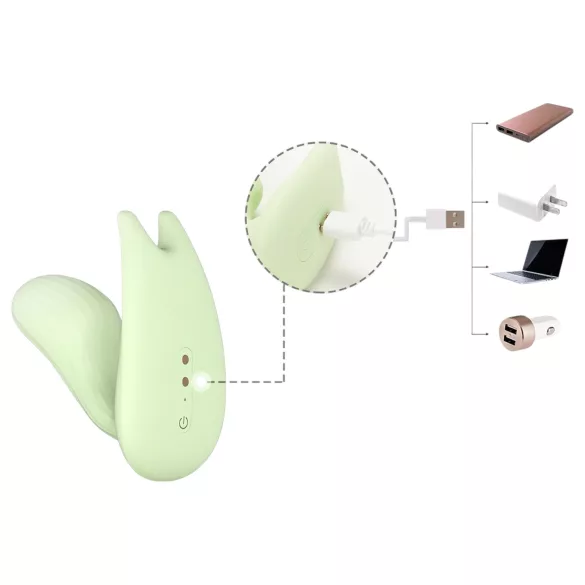 Magic Motion Umi - Vibrador 2 em 1 controlado por app (verde)