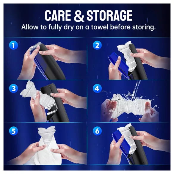 Magic Motion Xone - masturbador masculino inteligente - silicone azul