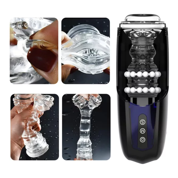 Magic Motion Xone - masturbador masculino inteligente - silicone azul