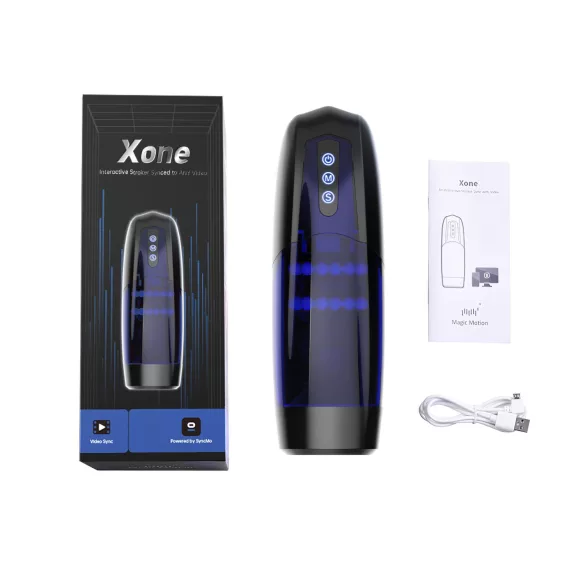 Magic Motion Xone - masturbador masculino inteligente - silicone azul