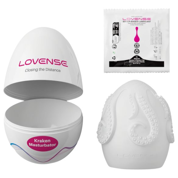 LOVENSE Kraken - Masturbador Ovo - Branca