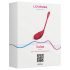 LOVENSE Vulse - ovo vibratório inteligente e pulsante (vermelho)