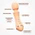 Vush Majesty 2 - vibrador laranja à prova d'água e recarregável