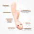 Vush Muse - Vibrador à prova d'água com clítoris rosa recarregável