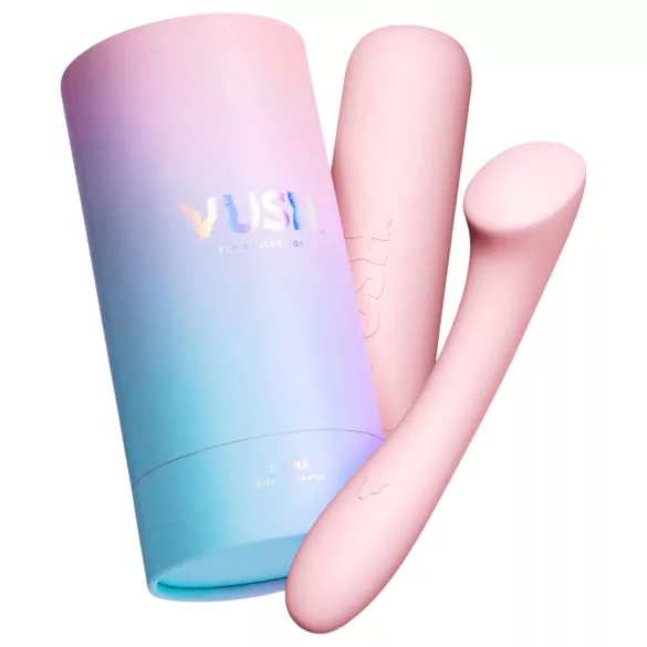 Vush Pop Shine - vibrador ponto G recarregável à prova d'água - rosa
