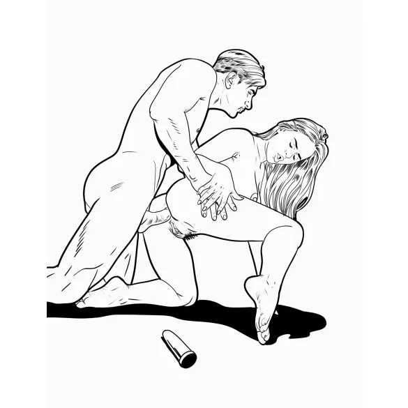 WoodRocket - Livro de colorir adulto - sexo anal