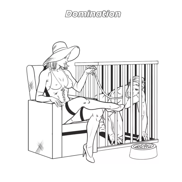 WoodRocket - livro para colorir adulto - fetiches sexuais