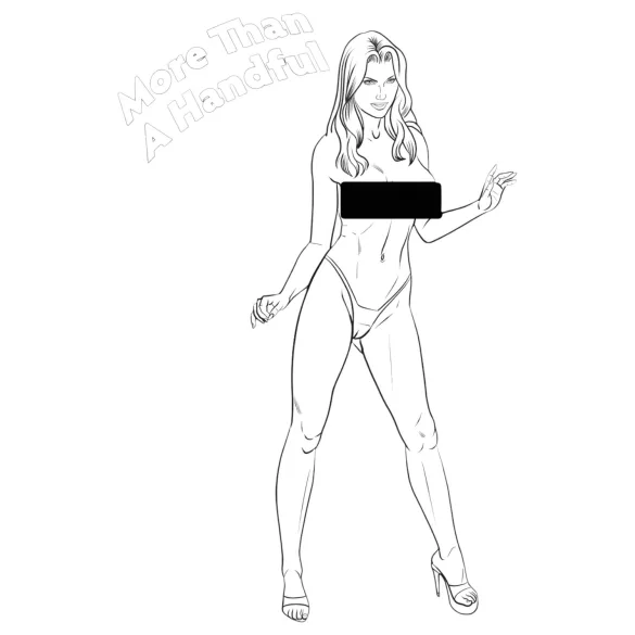 WoodRocket - Livro para colorir adulto erótico - seios