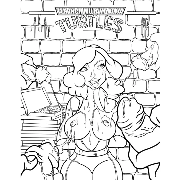 WoodRocket - Livro de colorir adulto paródia pornô