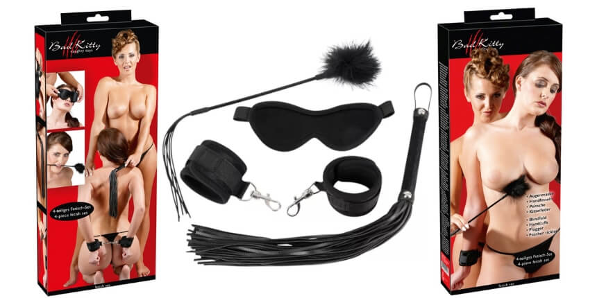 Bad Kitty – Conjunto Fetiche Preto