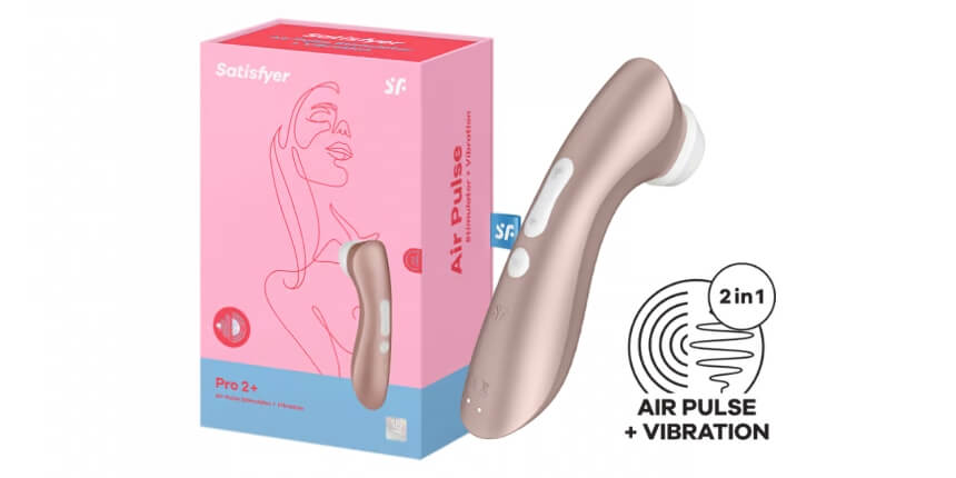 Satisfyer Pro 2+ - Estimulador Clitoriano Recarregável