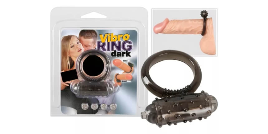 You2Toys - anel peniano vibratório de silicone