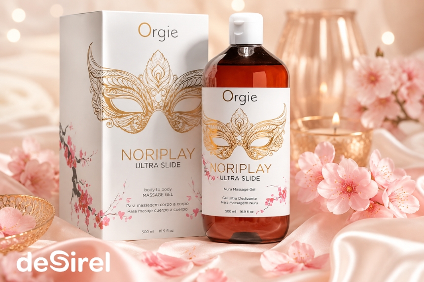 Óleo de massagem Orgie Noriplay Nuru | desirel.pt Sex Shop