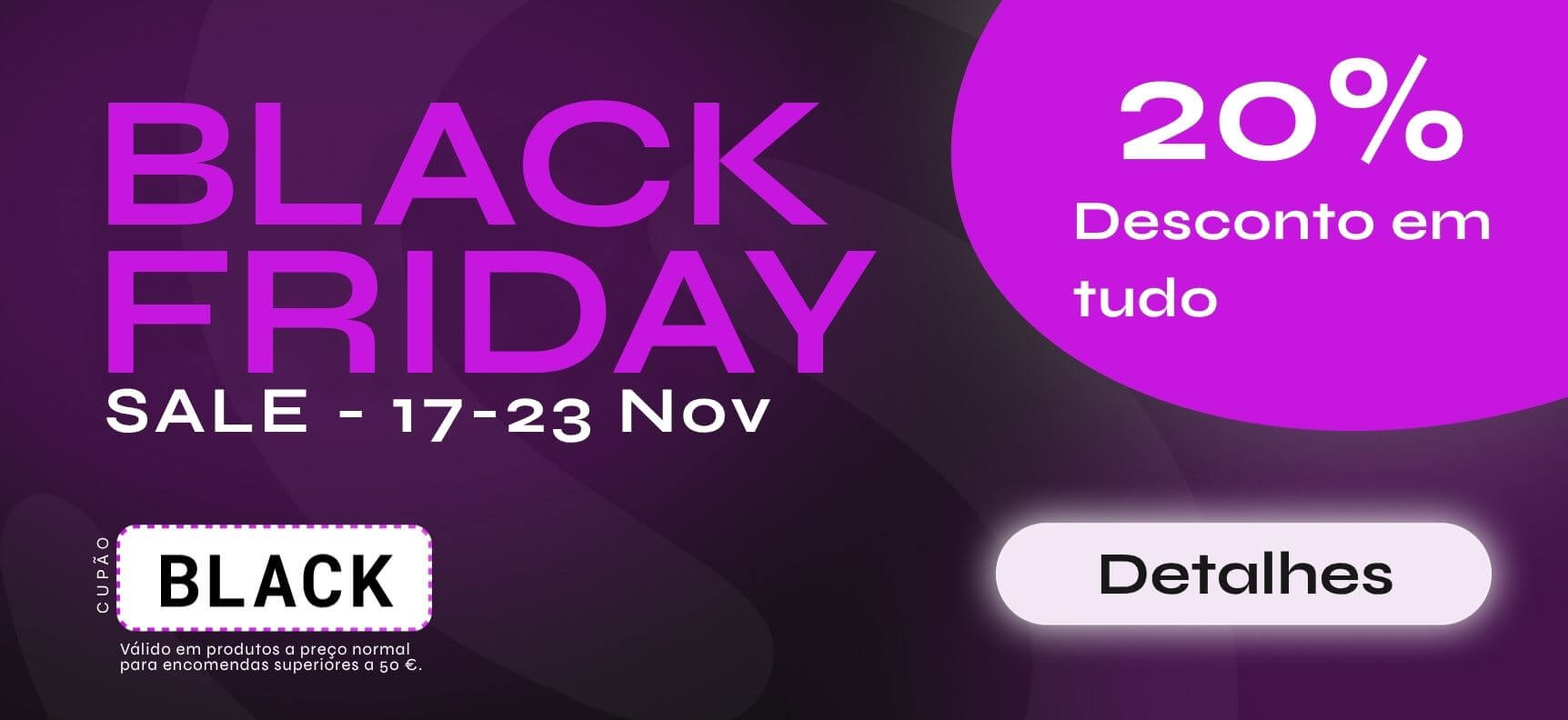Black Friday 20% discount on everything | Desirel.ie Sex Shop