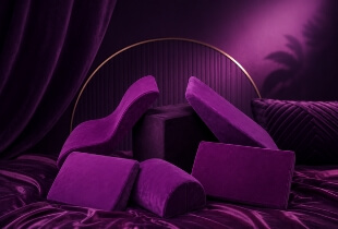 6 posições com almofada sexual para experimentares com a Desirel Magic Pillow
