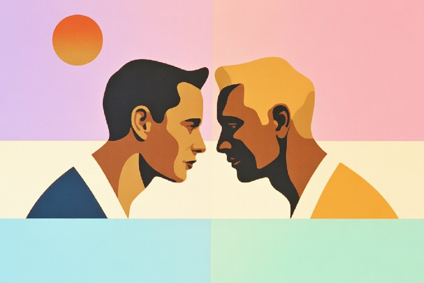 Um casal mantém contacto visual íntimo para preservar o desejo. | Sex Shop Desirel.pt