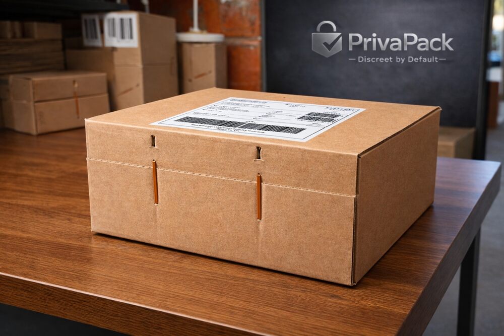 A caixa PrivaPack™ é um sistema protegido por marca registada que garante que a sua encomenda chega intacta, sem ser manipulada e em total privacidade | Desirel Sex Shop