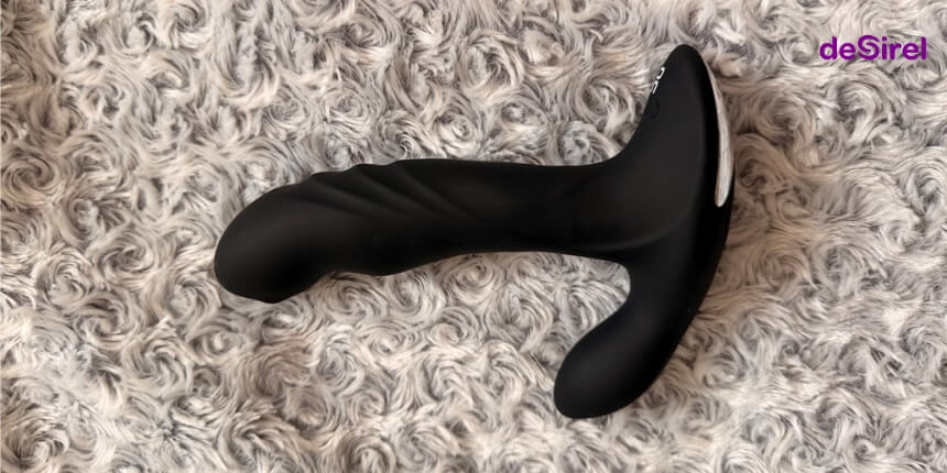 Massageador de próstata com vibração e esferas rotativas | Desirel.pt Sex Shop